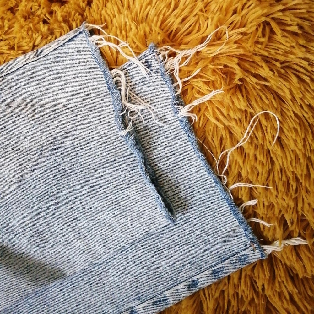 SOLD Garage Distressed Knee Straight Leg Jeans - Picture 8 of 8